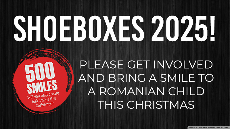 Our '500 Smiles' Christmas shoebox appeal is now live!