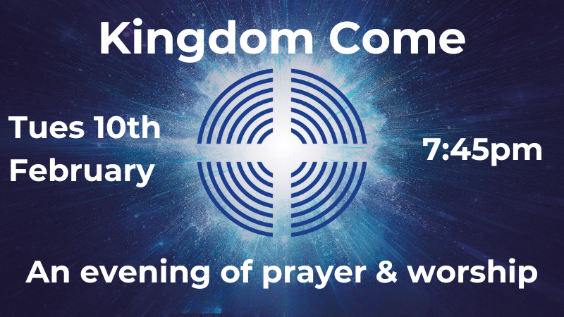 Our termly prayer evening for the whole church