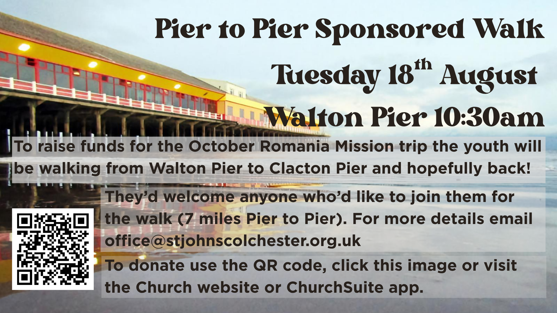Pier to Pier sponsored walk (2